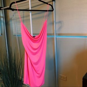 Neon Pink Party Dress